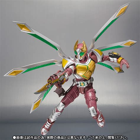 His weapon is a gun called the garren rouser. S.H. Figuarts Kamen Rider Garren Jack Form Official Images ...