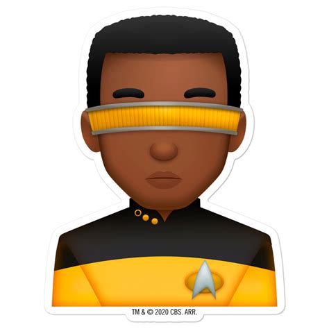 The Trek Collective Cute Star Trek Character Emoji Stickers For Every