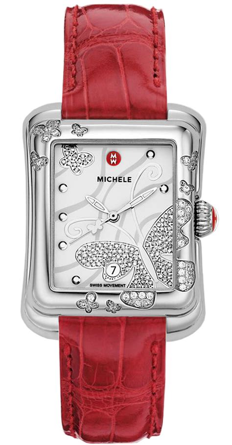 Mww04b000004 Michele Extreme Butterfly Ladies Watch