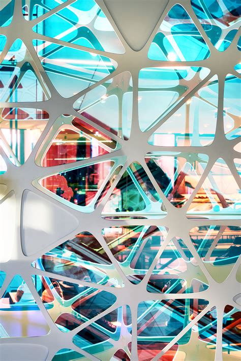 Geometric Veil Echoes Art Nouveau With Mirror Facade In Printemps By Uufie