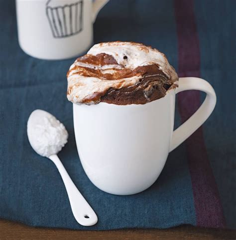 Marshmallow Swirl Milk Chocolate Mug Cake Recipe With Images Mug