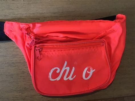 Chi O Fanny Pack Butt Bag Spring Break Ebay