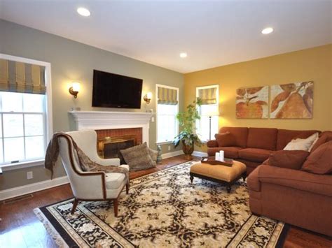 Transitional Living Room With Calming Color Palette Hgtv