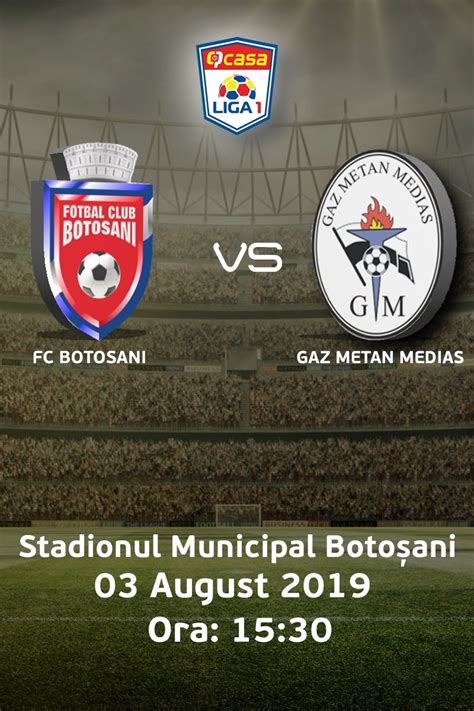 See more of fotbal club botoșani on facebook. FC Botosani - CS Gaz Metan Medias