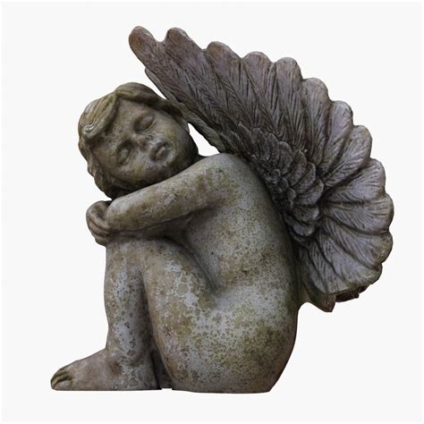 3d Model Cherub Angel Statue