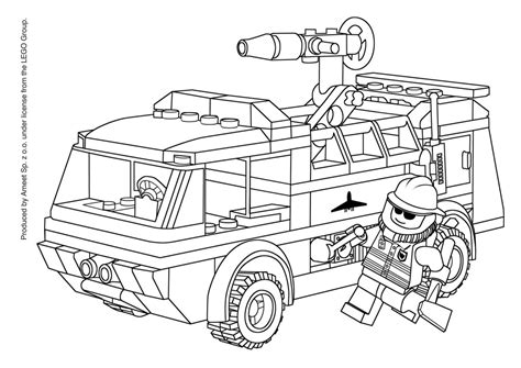 Kolorowanki do wydrukowania LEGO FD