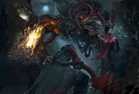 Game digital wallpaper, bloodborne, video games, lady maria, astral clocktower. Wallpaper Bloodborne, Monsters, Warrior, Dragon ...