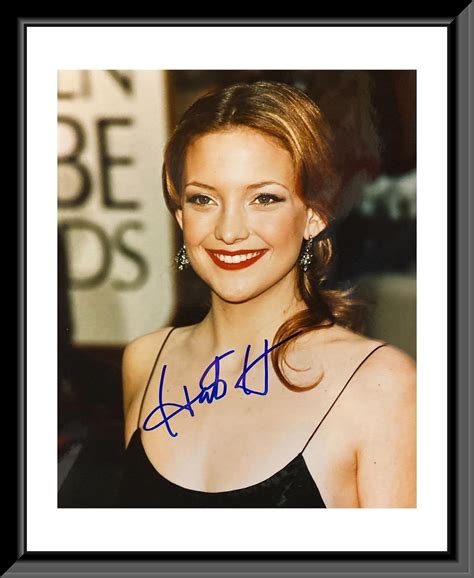 Kate Hudson Signed Photo Etsy