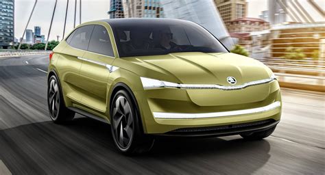 Fully Electric Skoda Suv Coupe Announced For 2020 Carscoops