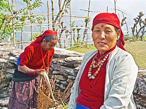 Nepali Women Of Mothers Village Nepal Photograph By Ruth Hager Pixels