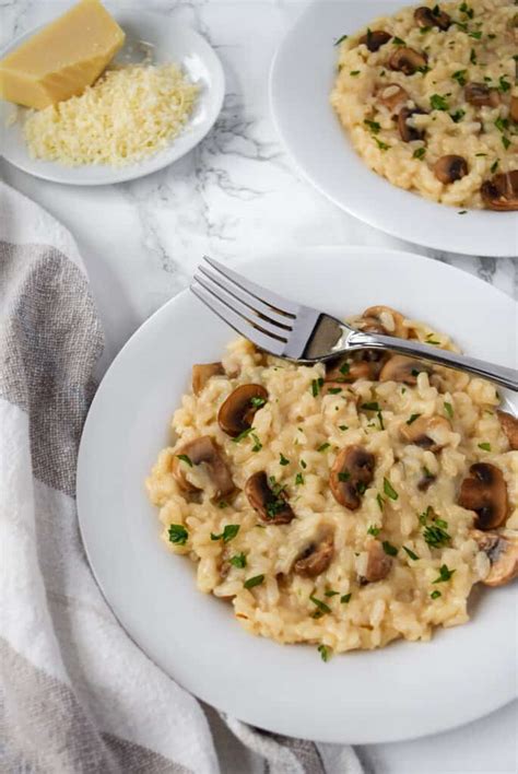 Baby Bella Mushroom Risotto Fresh Apron