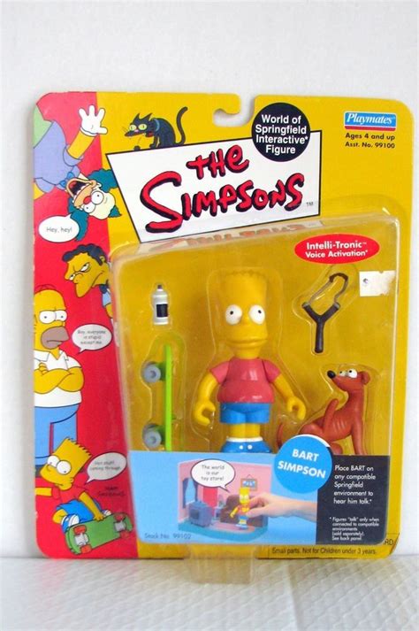 Playmates The Simpsons Bart Simpson World Of Springfield Interactive