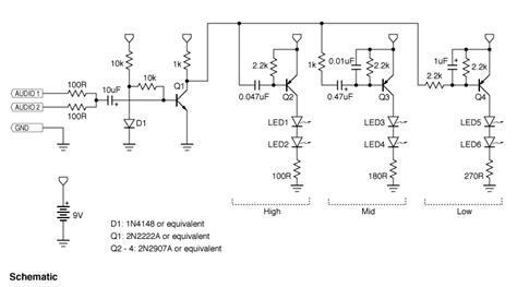 An Electronic Circuit Diagram With The Following Instructions