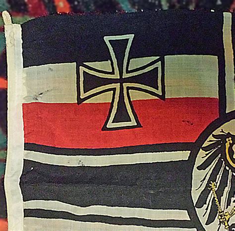 Ww1 Imperial German Battle Flag Original Not Nazi Collectors Weekly