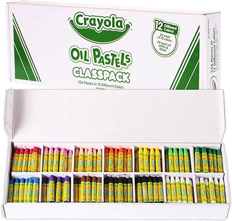 Mua Crayola Oil Pastels Classpack 12 Brilliant Opaque Colors School
