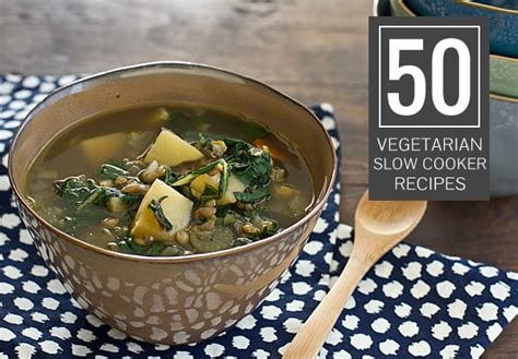 Vegetarian slow cooker recipes