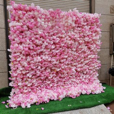 Pink Large Wedding Flower Wall Panel Backdrop Shirlyblack Decor Rentals