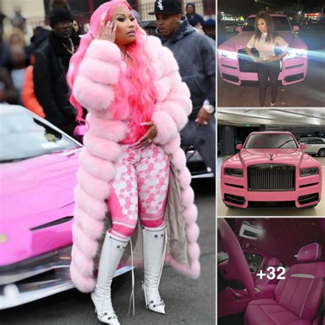 Nicki Minaj Makes A Bold Statement Rolls Royce Cullinan Transformed Into A Stunning Pink