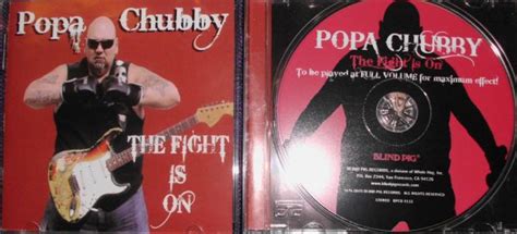 Popa Chubby The Fight Is On 2010 Cd Discogs