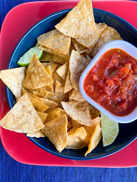 Homemade Tortilla Chips Baked Tastefully Grace