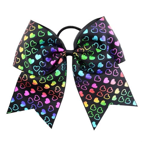 Buy 1pcs 8 Inch Printed Large Bow Clip Butterfly Polka
