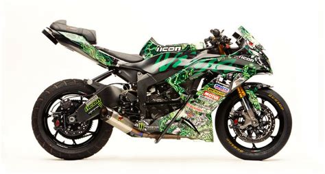 Riders who perform stunts use it a lot. Jason Britton Signature ZX6R | Stunt bike, Stunt dirt bike ...