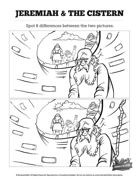 Don't forget to drag the png. The Prophet Jeremiah Kids Spot The Difference: Can your ...