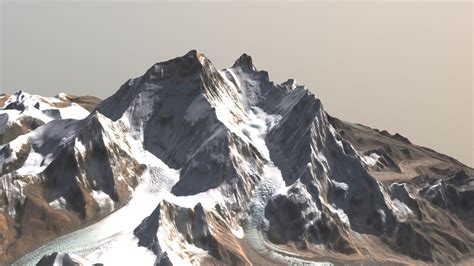 Mount Everest Region 1100000 3d Model By Smartmapps 353c1ff