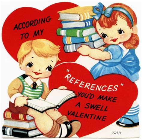10 Vintage Valentines For Readers And Writers Vintage Valentines