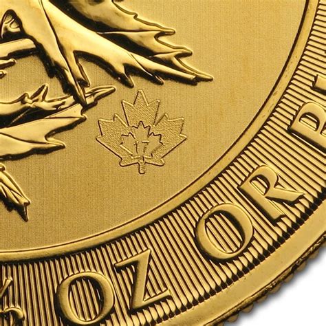 Buy 2017 Canada 15 Oz Gold 150 Megaleaf Bu Damaged Apmex