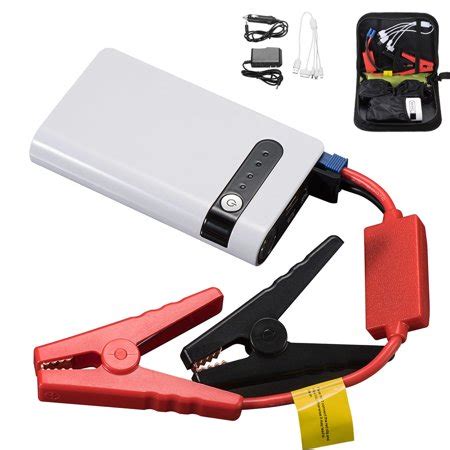 A portable jump starter is a unit whose primary function is to deliver power instantly to a car battery to start a vehicle. 20000mAh Portable Car Jump Starter Power Bank Vehicle Battery Booster Charger - Walmart.com