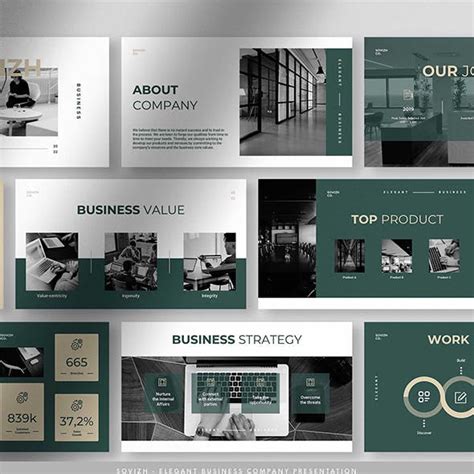 Elegant Minimalist Powerpoint Templates From Graphicriver