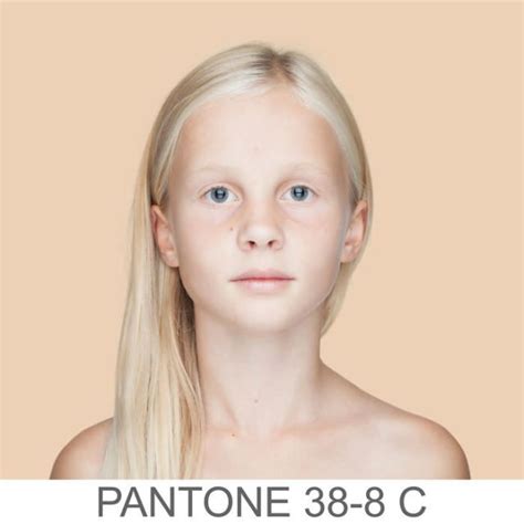 Skin Tones Pantone Colors Photo Project Humanae Angelica Dass 208