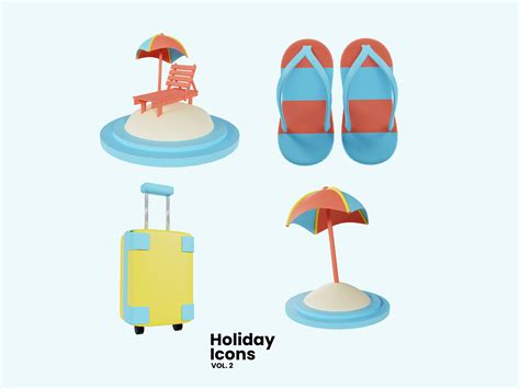 Beach Holiday Summer By Guavanaboy Studio On Dribbble