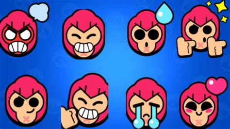 All The Pins Of Colt Brawl Stars Super Gaming Youtube