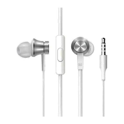 Xiaomi Mi In Ear Headphones Basic Silver Tech Cart