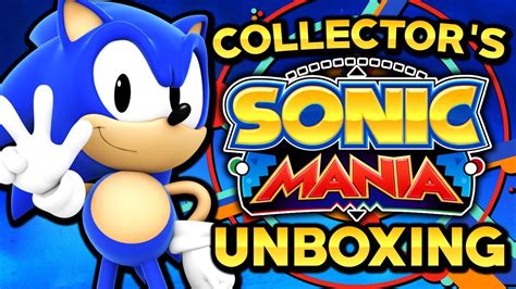 Sonic Mania Collectors Edition Nintendo Switch Unboxing And Showcase