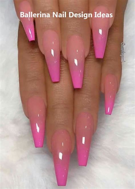 Ballerina Nails On Trend 1 With Images Ballerina Nails Designs