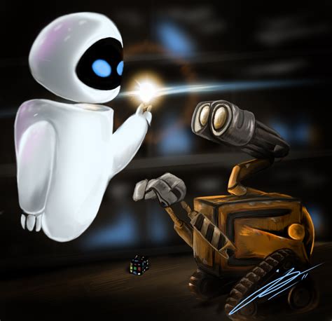 Wall E And Eve By Jord Uk On Deviantart