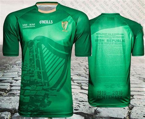 1916 Jersey Features Proclamation Of The Irish Republic Celtic Quick News
