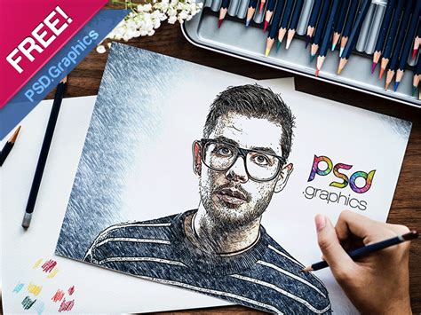 Sketch Mockup Psd At Explore Collection Of Sketch