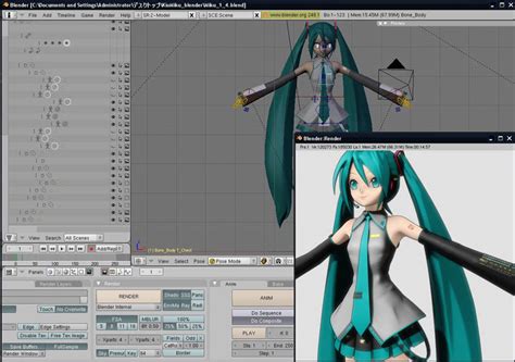 Intro To 3d Animation Anime Characters And Rigs In Blender