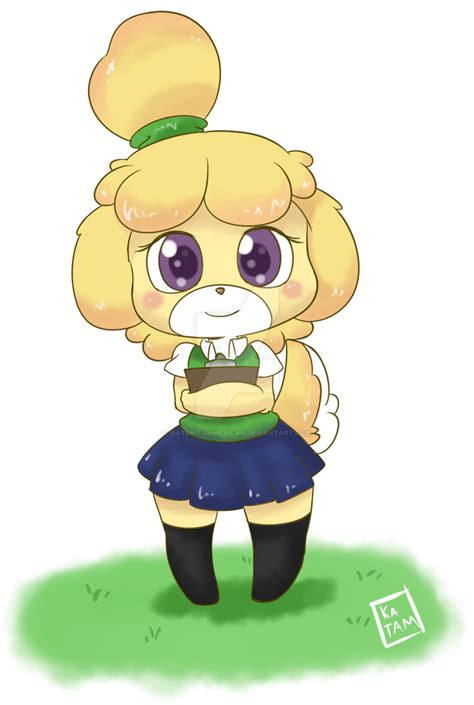 Isabelle Animal Crossing By Datbritishmexican On Deviantart