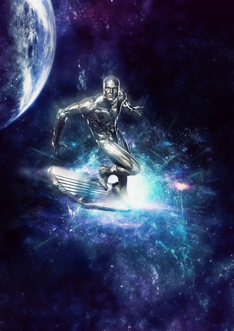 Silver Surfer Print On Behance