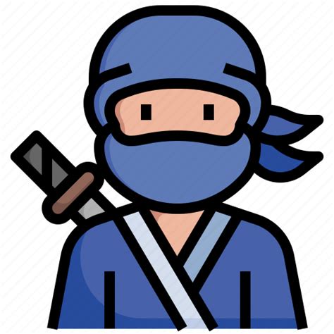 Ninja User Profile Avatar Icon Download On Iconfinder