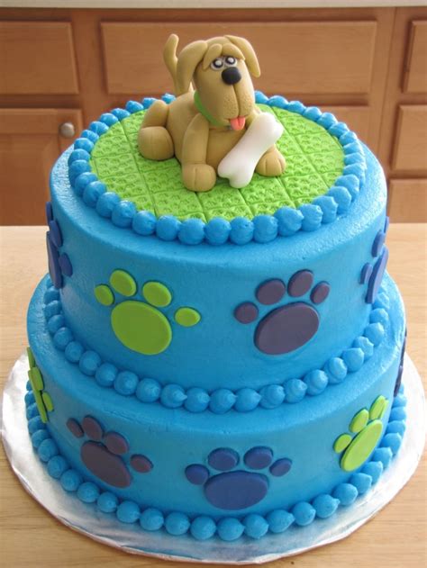 Cake Idea Dog Birthday Cake Puppy Cake Puppy Birthday Cakes