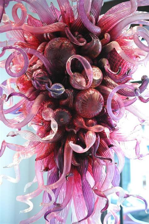 Pink Dale Chihuly Glass Pink Flowers In Glass This Sculpture Is