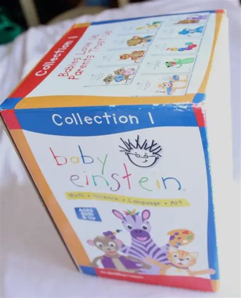 Baby Einstein Collection 1 9 Dvds Math Science Language Art Birth