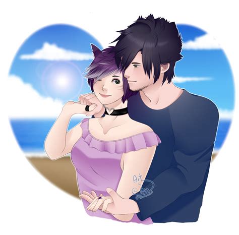 Cute Hyur And Miqo Te Couple By My Gf R Ffxiv