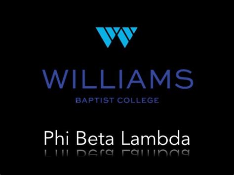 Williams Baptist College Pbl Chapter Walnut Ridge Ar